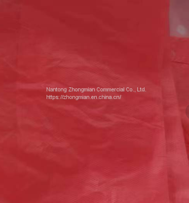 Water Soluble Side and Strap (Soluble Temperature: 25°C) Red Laundry Bag 710*990mm 25um photo-4