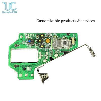 PCB Integrated Circuit Board PCBA Customizable Design Components Sourcing for Wireless Mouse Cordless Mouse WiFi Blueteeth Mouse PCBA photo-3