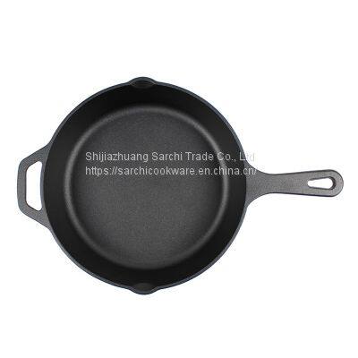 Wholesale Anti-rust Nitriding Cast Iron Skillet photo-3