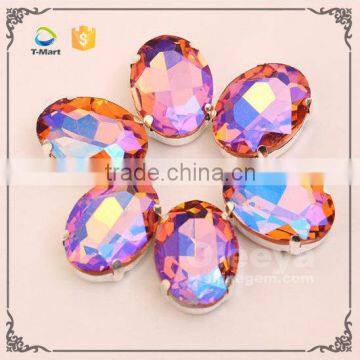 Colorful Neon Claw Glass Stone