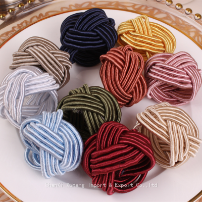 New Style Multi Colored Napkin Ring Holder For Wedding And Home Table Decoration photo-4