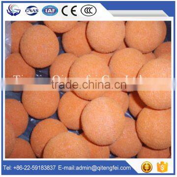 Widely used soft rubber cleaning ball