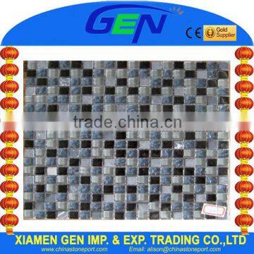 Glass Mix Stone Mosaic Tile