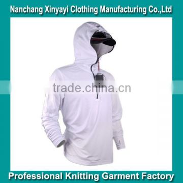 2015 New style Fishing Clothing/Finshing Jersey with hoodies/ upf clothing For Fishing