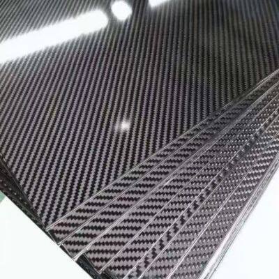1-40mm Thickness 3K Twill Glossy Matte Carbon Fiber Sheets Make to Order photo-4