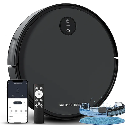 PUREROBO F4-Robot Vacuum Cleaner With APP & Remote control 3 In 1 Wet Dry Mopping & Sweeping & Vacuum Dust
