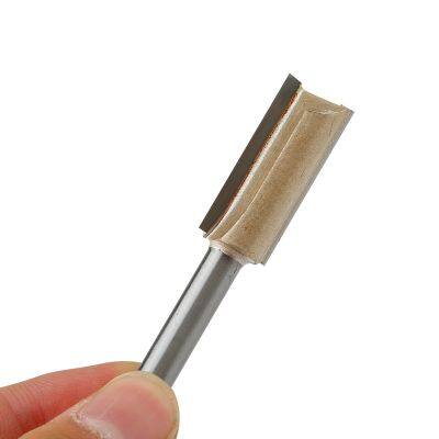 1/4 1/2 Handle CNC Engraving Planer Drill Bit Double-Slot Hard Alloy Straight Cutting Woodworking Milling Cutter OEM Customized photo-5
