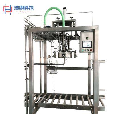 Single/Double Head Fully Automatic BIB (Bag-in-Box) Aseptic Large Bag Filling Machine Juice Beverage Stand-Up Pouch Liquid Filling Equipment