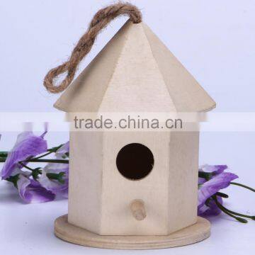 Cheap Wooden Triple Bird Houses, Bird Cage, Bird Nest Box
