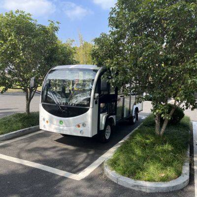 Dear Customer, we Sincerely Recommend to You an 11-seater Electric Sightseeing Bus With White Semi-glass Doors, Which is Suitable for Scenic Area Tours. Choosing us Means Trust, and We'll Safeguard You Around the Clock. photo-3