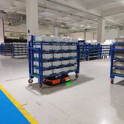 Heavy Duty Industrial Metal Racking Systems for Automated Robot Warehouse Storage