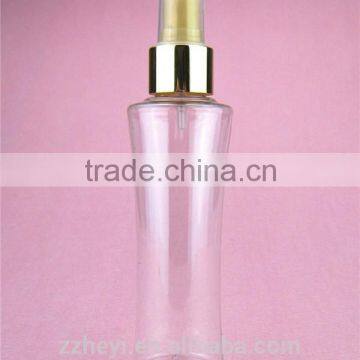 4.5oz 130ml empty clear waisted plastic liquor bottles on sale