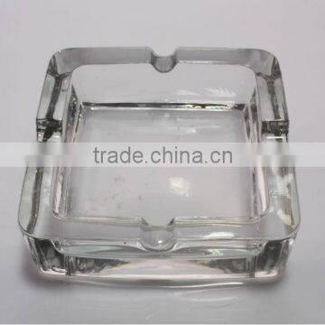 High quality clear glass ashtray,cheap glass ashtrays,rectangle glass ashtray