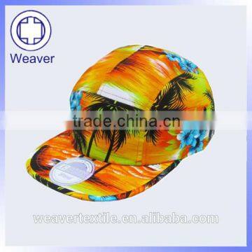 Fashion 100 Nylon Plain Five Panel Cap / Custom Headwear Whloesale / Design 5 Panel Caps photo-2