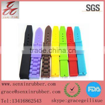 silicone rubber watch chain