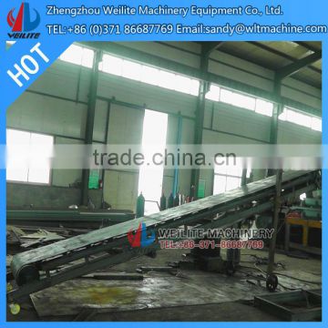 Corrugated Rubber Belt Conveyor / Magnetic Rubber Conveyor