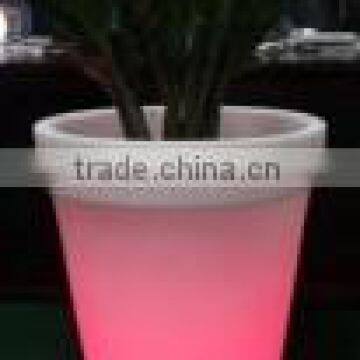 plant pots with led light garden plastic flower pot with led