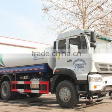 sinotruk nyellow river6*4 16cbm euro 2 water sprinkler tank truck