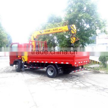 light trucks with truck mounted crane made in china