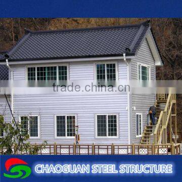 Comfortable prefabricated light steel shed