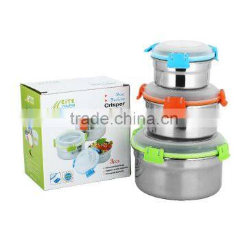 Houseware Kitchenware Wholesale Mixing Bowl Food Packaging Jars/stainless Steel Coffee Canister/kitchen Canister photo-3