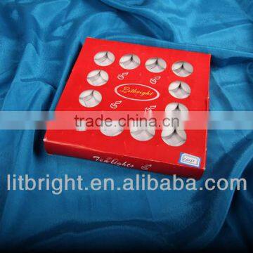 White Tealight/ Multi-colored Tealight