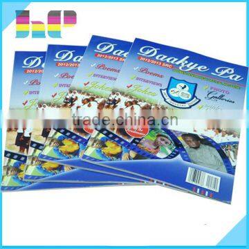 2016 Elegant Shape Sparkling Features Precise Deft Design Magazine Printing