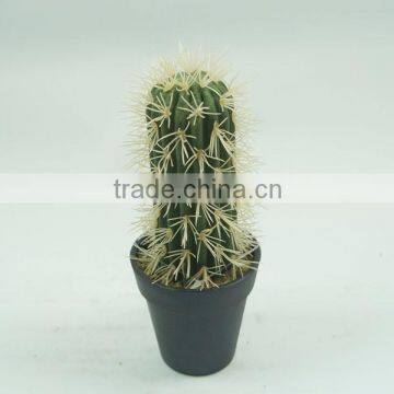 One Branched Artificial Cactus With Thorns For Decoration