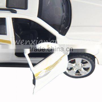 1:24 White Alloy Scale Diecast Model Car photo-6
