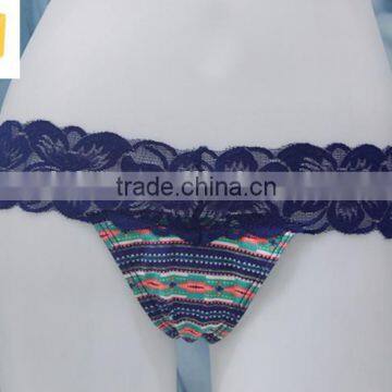 The Teen Lace G-string With Floral Photo photo-6
