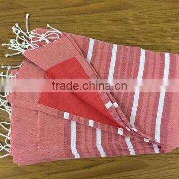 Hammam sauna spa peshtemal fouta with tassels club beach towel