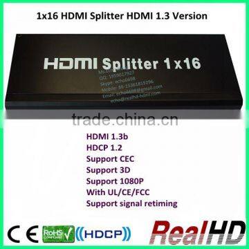 16 ports HDMI Splitter 1x16