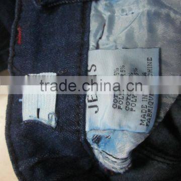 Kids Cheap Garment Stocklot in China Jeans photo-6