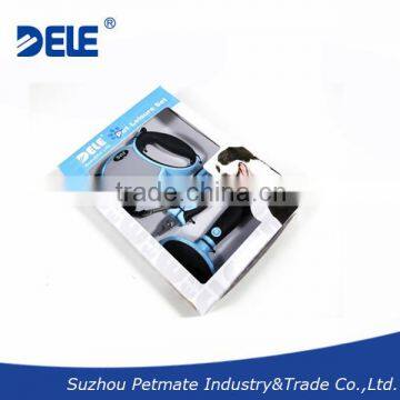 New Product 2015 Invotative Pet Grooming Kit include Retractable Dog Leash Nail Clipper and Slicker Brush                        
                                                Quality Choice