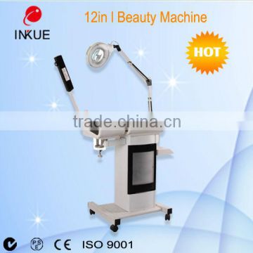 Popular salon spa equipment multifunctional beauty machine 12 in 1 facial spa equipment