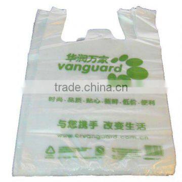 T-shirt plastic shopping bag