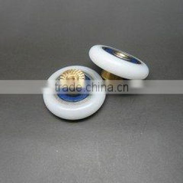 Shower door nylon roller with stainless steel ball bearing 6000