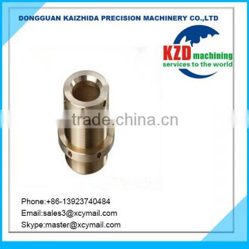 Customized CNC Lathe Parts of Fitting with Brass