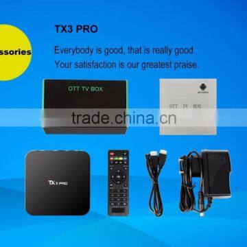 TX3 PRO Amlogic S905x tv Box 1gb Ram tv Box Android 6.0 Smart TX3 PRO Kodi 16.1 Bluetooth 4.0 Quad Core 1GB 8GB TX3 PRO photo-3