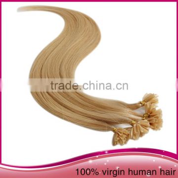 Hot Sale Soft And Shiny U-tip Hair Remy Straight Pre-bonded Hair Weaving