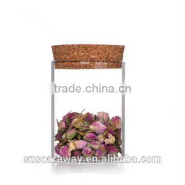Hot Selling Glass Tubular Vial Glass Bottle With Wooden Cork photo-4
