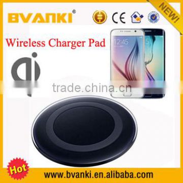 2016 china market of electronic Charging Pad for Samsung Galaxy S6 / S6 Edge Qi Wireless Charger free sample accept paypal