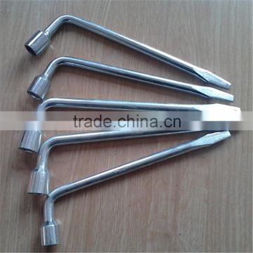 24mm L type wheel wrench with screwdriver,spanner