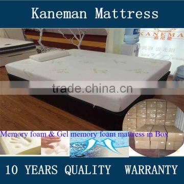 Vacuum roll compress foam mattress in Box