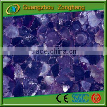 Customized Lampwork slab stone form Onyx marble type tiles Digital printing agate glass slabs price per square foot