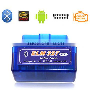 2015 Original high quality OBD2 bluetooth, mini elm327 bluetooth obd2 V1.5