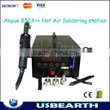 110V/220V AOYUE 852A++ SMD Hot Air Gun Soldering station/Desoldering Station,Hot Air Rework Station