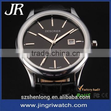 2016 top selling time service international quartz watches bezel japan movt wrist watches men