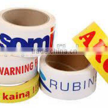 11 years factory bopp custom printed packing tape with logo