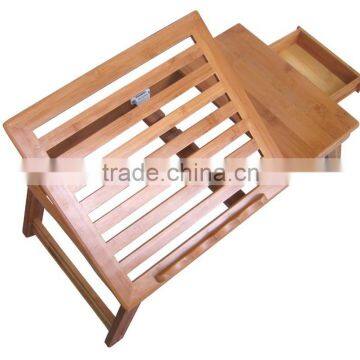 wooden folding laptop table